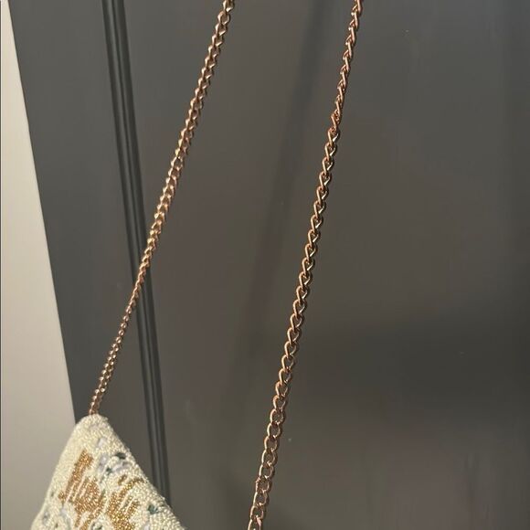 Ivory Bridal Beaded Purse - Picture 4 of 8